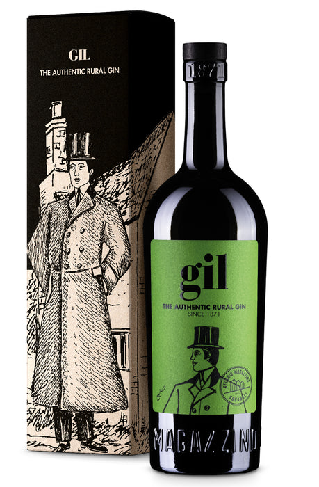Gil - The Authentic Rural Gin mit Geschenkverpackung